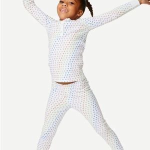Roller Rabbit Disco hearts pajamas